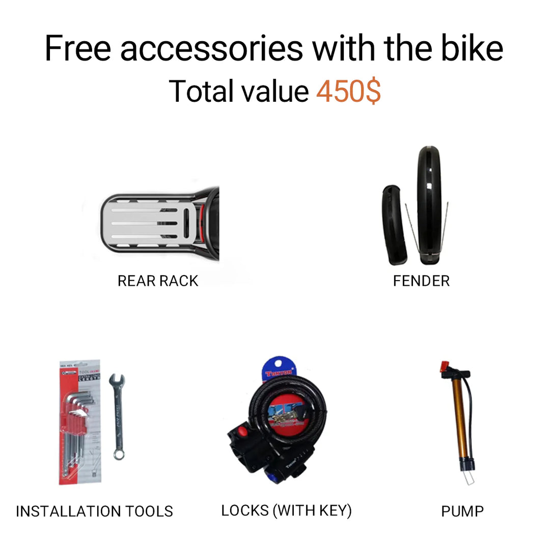Lankeleisi X-Black Knight — 250W electric bike (view 4 of 5)